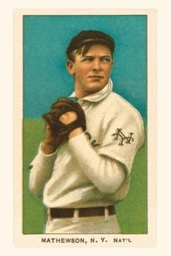 Vintage Journal Early Baseball Card, Christy Mathewson