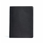 CSB Life Counsel Bible, Genuine Leather, Black, Indexed