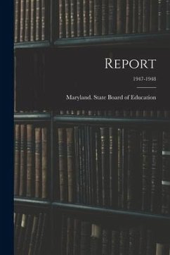 Cover Report; 1947-1948