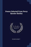 Poems Selected From Percy Bysshe Shelley