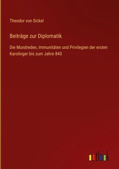 Beiträge zur Diplomatik