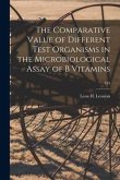 The Comparative Value of Different Test Organisms in the Microbiological Assay of B Vitamins; 319