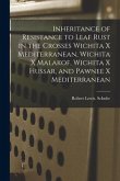 Inheritance of Resistance to Leaf Rust in the Crosses Wichita x Mediterranean, Wichita x Malakof, Wichita x Hussar, and Pawnee x Mediterranean