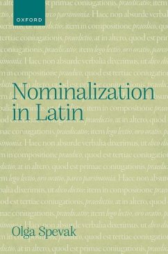 Nominalization in Latin - Spevak, Olga
