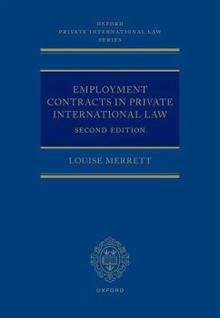 Employment Contracts and Private International Law - Merrett, Louise (Professor of International Commercial Law, Professo