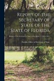 Report of the Secretary of State of the State of Florida; 1961/1962