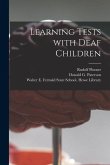 Learning Tests With Deaf Children