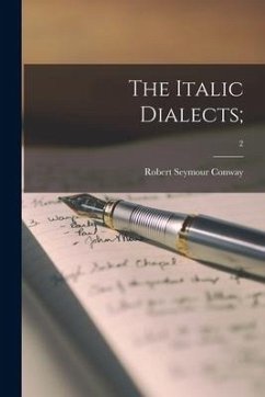 The Italic Dialects;; 2 - Conway, Robert Seymour