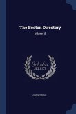 The Boston Directory; Volume 58