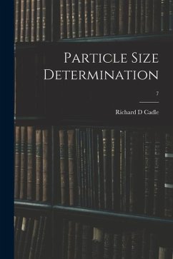 Particle Size Determination; 7 - Cadle, Richard D.