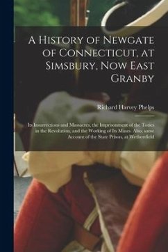 A History of Newgate of Connecticut, at Simsbury, Now East Granby: Its Insurrections and Massacres, the Imprisonment of the Tories in the Revolution, - Phelps, Richard Harvey