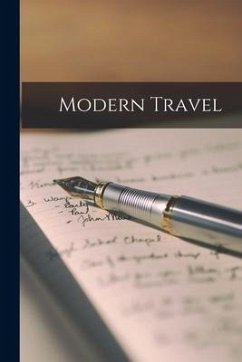 Modern Travel - Anonymous