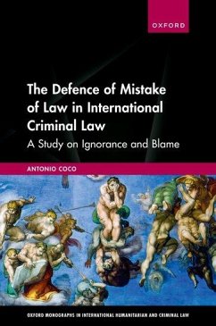 The Defence of Mistake of Law in International Criminal Law - Coco, Antonio