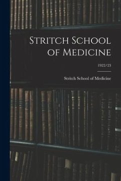 Stritch School of Medicine; 1922/23