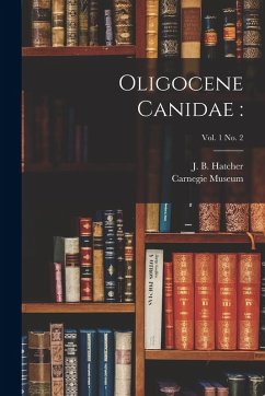 Cover Oligocene Canidae: ; vol. 1 no. 2