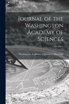 Journal of the Washington Academy of Sciences; v.101 (2015)