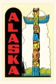 Vintage Journal Alaska, Totem Pole