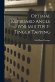 Optimal Keyboard Angle for Multiple-finger Tapping
