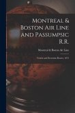 Montreal & Boston Air Line and Passumpsic R.R. [microform]: Tourist and Excursion Routes, 1875