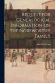 Request for Genealogical Information on the Norsworthy Family