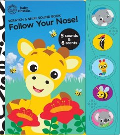 Baby Einstein: Follow Your Nose! Scratch & Sniff Sound Book - Pi Kids