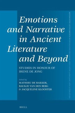 Emotions and Narrative in Ancient Literature and Beyond