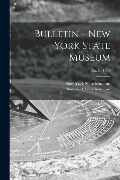 Cover Bulletin - New York State Museum; no. 54 1902