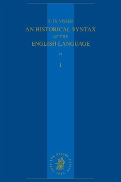 Cover An Historical Syntax of the English Language