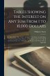 Tables Showing the Interest on Any Sum... - Bild 1