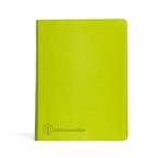 CSB Life Counsel Bible, Apple Green Leathertouch, Indexed