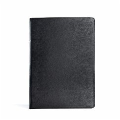 CSB Spurgeon Study Bible, Holman Handcrafted Collection, Black Premium Goatskin - Begg, Alistair; Csb Bibles By Holman