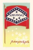 Vintage Journal Arkansas State Flag