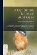 A List of the Birds of Australia:... - Bild 1