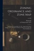 Zoning Ordinance and Zone Map: Passed by the Council July 30, 1923: Approved by Mayor August 9, 1923: Recorded in Ordinance Book, Vol. 34, Page 556: