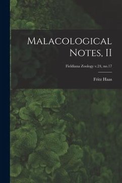 Malacological Notes, II; Fieldiana Zoology v.24, no.17 - Haas, Fritz