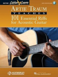 101 Essential Riffs for Acoustic Guitar Book/Online Audio - Traum, Artie