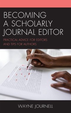 Cover Becoming a Scholarly Journal Editor