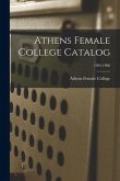 Athens Female College Catalog; 1905-1906