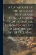 A Catalogue of the Works of British and... - Bild 1