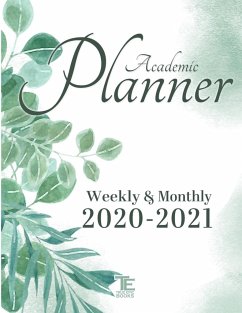 16-Month Academic Planner 2020 - 2021 - Books, True Epic