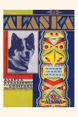 Vintage Journal Alaska Travel Poster