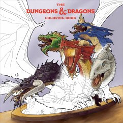 The Dungeons & Dragons Coloring Book: 80 Adventurous Line Drawings - Dragons, Official Dungeons &