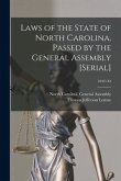 Laws of the State of North Carolina, Passed by the General Assembly [serial]; 1842/43