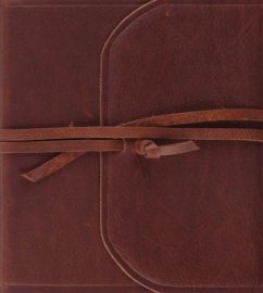 ESV Journaling Study Bible (Natural Leather, Brown, Flap with Strap)