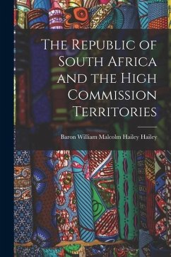 The Republic of South Africa and the High Commission Territories