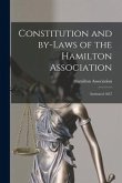 Constitution and By-laws of the Hamilton Association [microform]: Instituted 1857