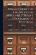 Catalogue of the Library of the... - Bild 1
