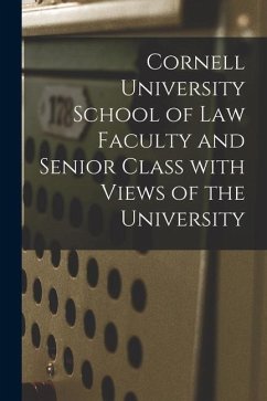 Cornell University School of Law Faculty and Senior Class With Views of the University - Anonymous