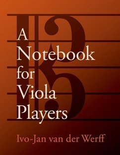 A Notebook for Viola Players - Werff, Ivo-Jan van der