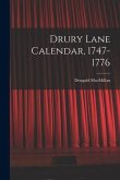 Drury Lane Calendar, 1747-1776